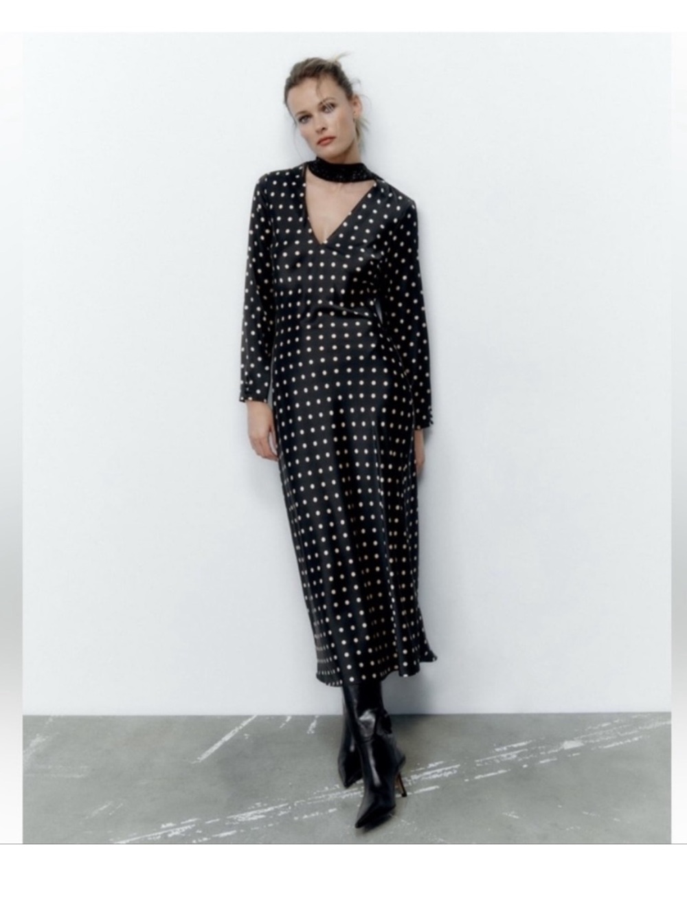Zara Polka Dot Dress